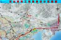 深汕高铁线路图曝光:全线设6站