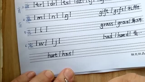 大家好,简单好学的英语音标课来了