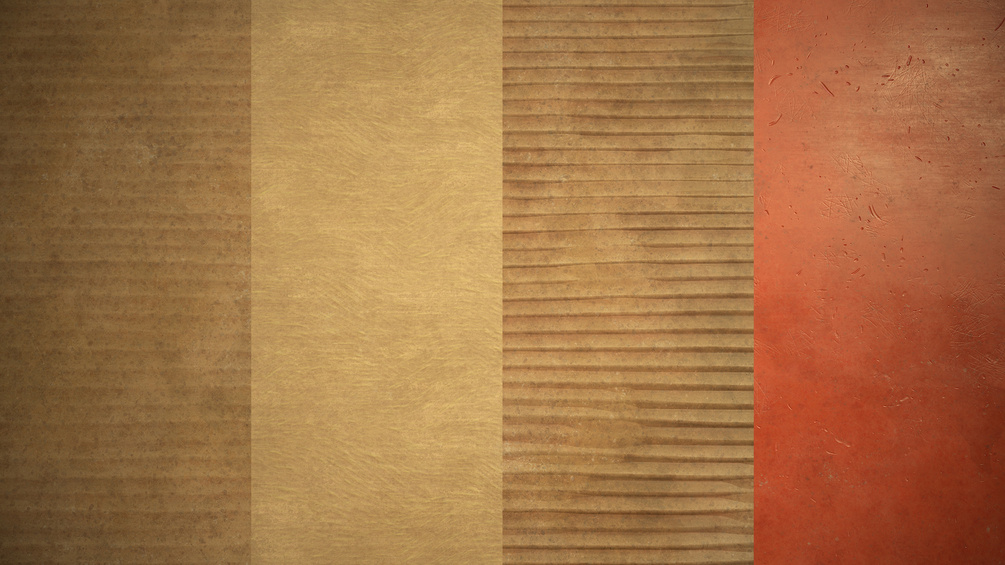 纸板材质 Cardboard_Materials_Pack_V01