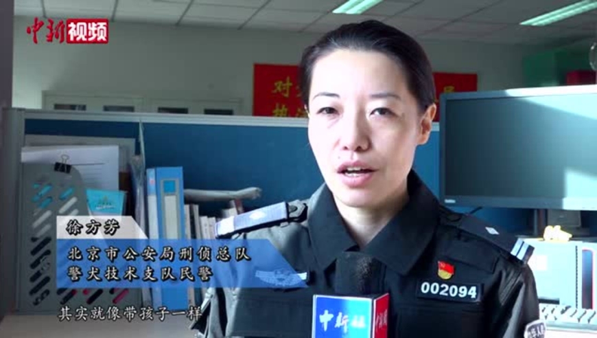 训犬女警徐方芳:训犬如带孩有的犬需全天带身边