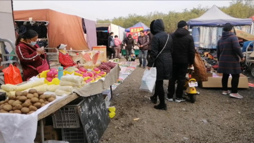 石家庄赵陵铺百年大集,集会上热闹非凡,各种物品物美价廉