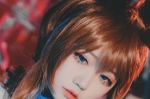 《明日方舟》——斯卡蒂cosplay