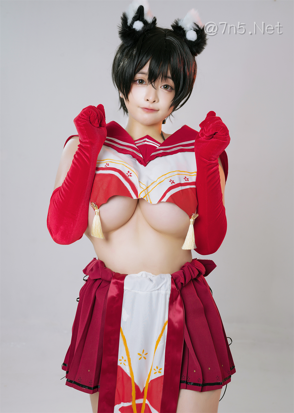 网络红人@NinJa阿寨寨 - 椿COS[34P-401MB]