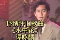 抒情怀旧歌曲水中花谭咏麟