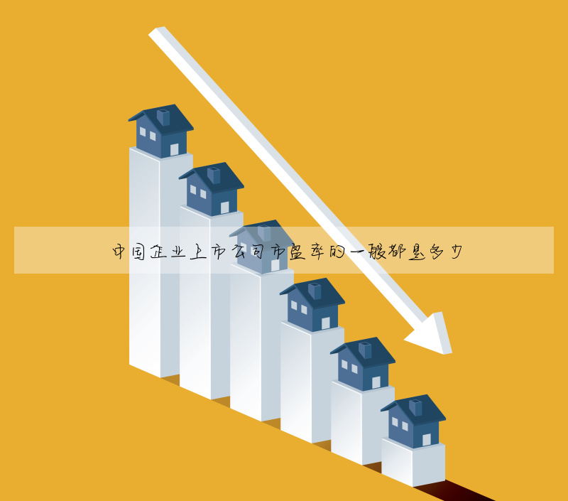 中国企业上市公司市盈率的一般都是多少