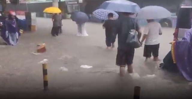 河南遭遇特大暴雨