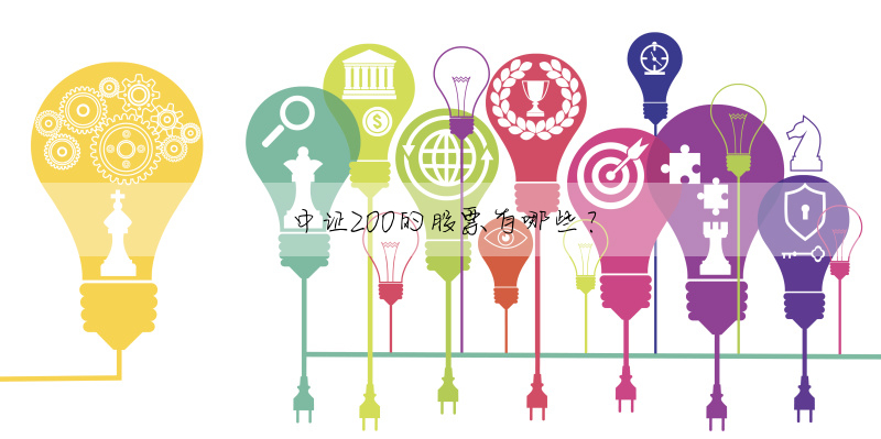 中证200的股票有哪些?