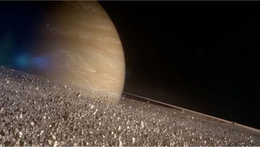 捕捉到的土星真实影像,被太空的魅力折服l