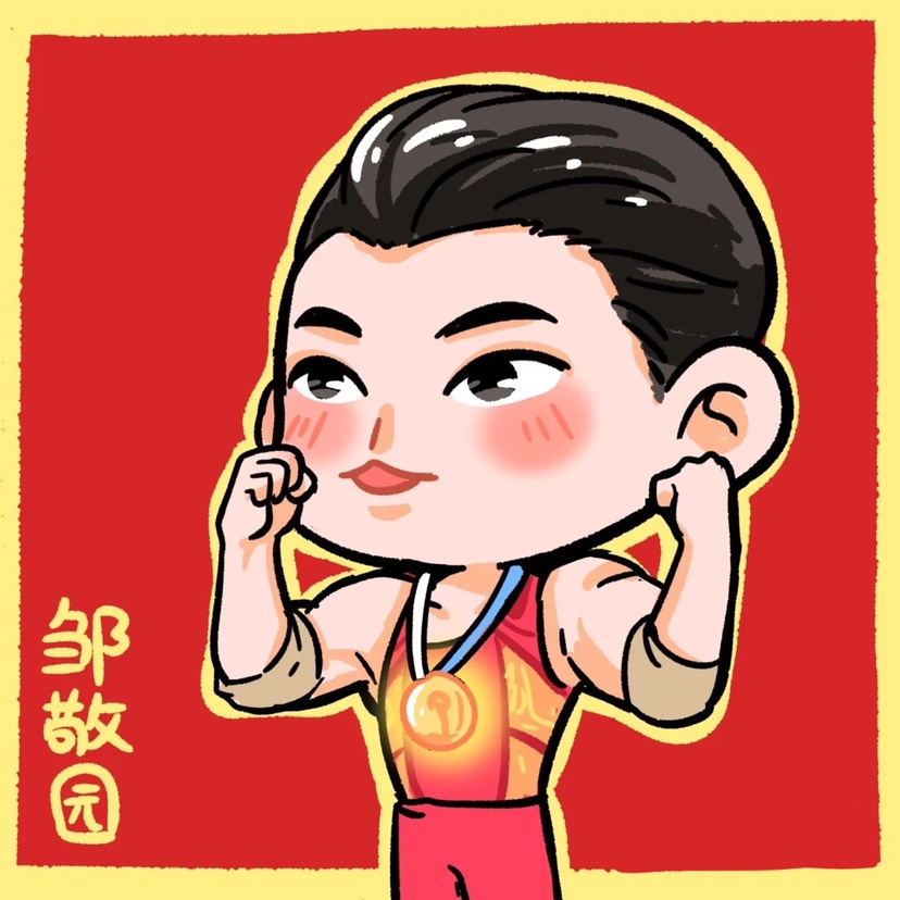 2021中国红奥运头像