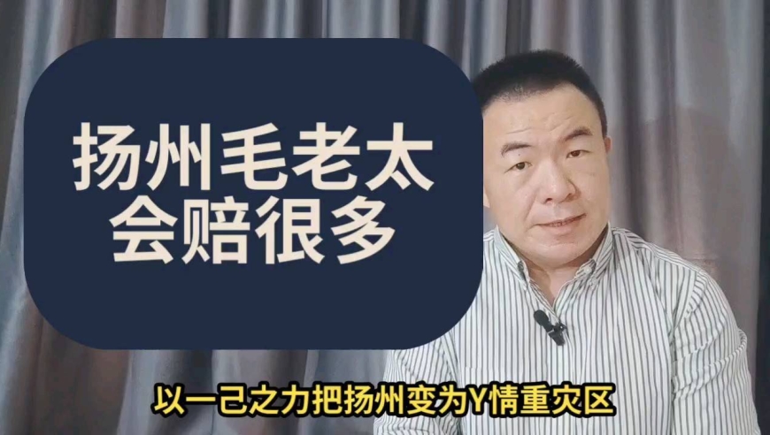 扬州毛老太的严重后果