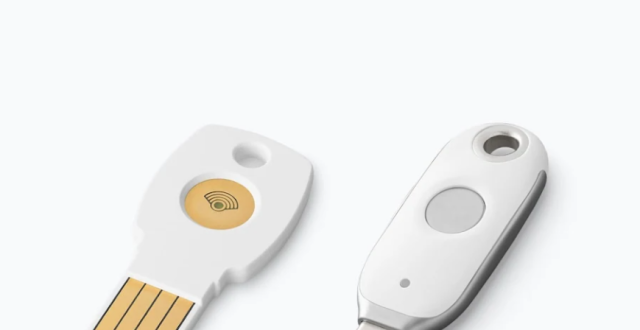 谷歌发布新款 Titan USB 安全密钥：不使用蓝牙，转向 NFC