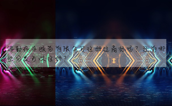 錦勤汽車服務有限公司注冊過商标嗎?還有哪些分類可以注冊?