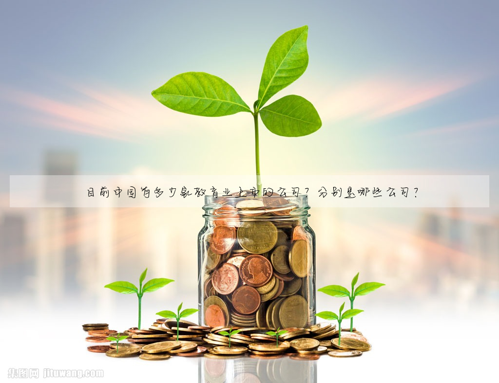 目前中國有多少家教育業上市的公司?分别是哪些公司?