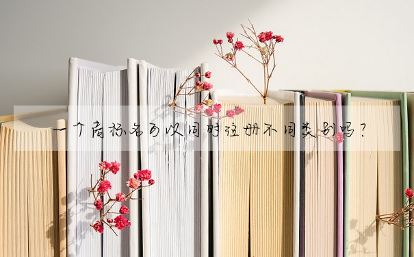 一個商标名可以同時注冊不同類别嗎?