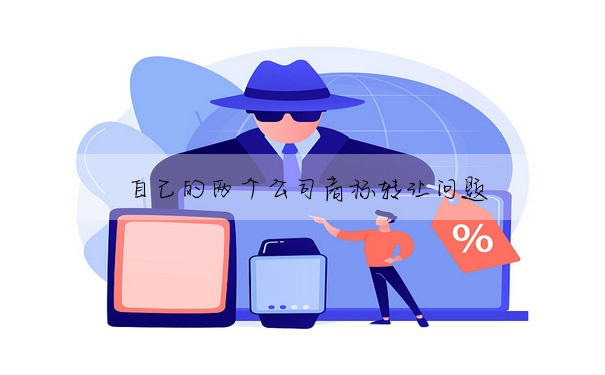 自己的兩個公司商标轉讓問題