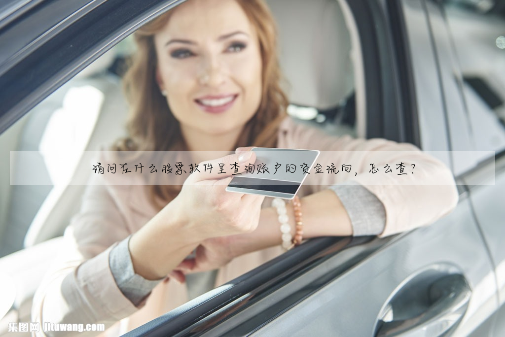 請問在什麼股票軟件裡查詢賬戶的資金流向,怎麼查?