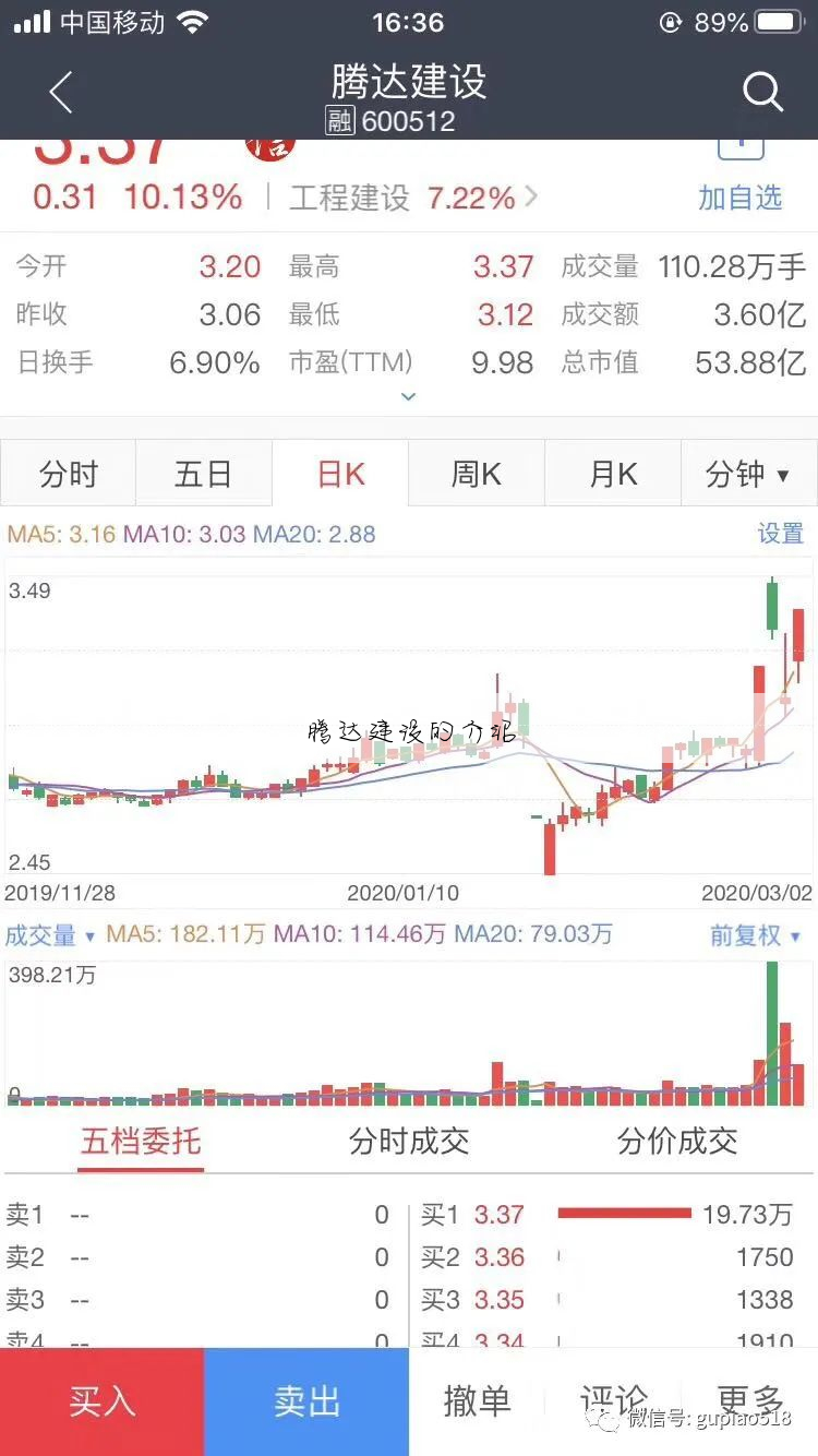 腾达建设的介绍