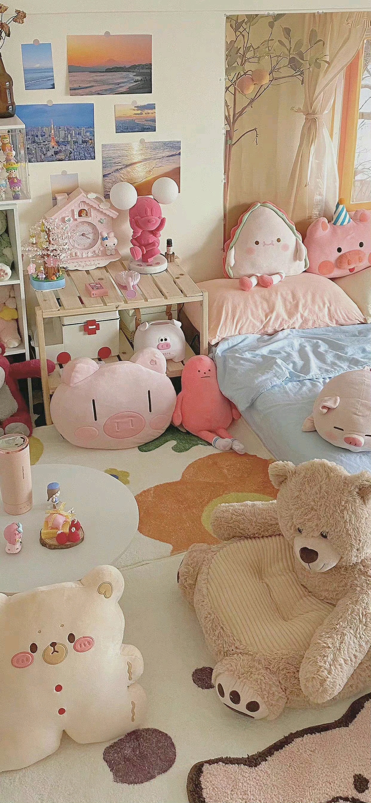 超治愈的温馨小屋手机壁纸