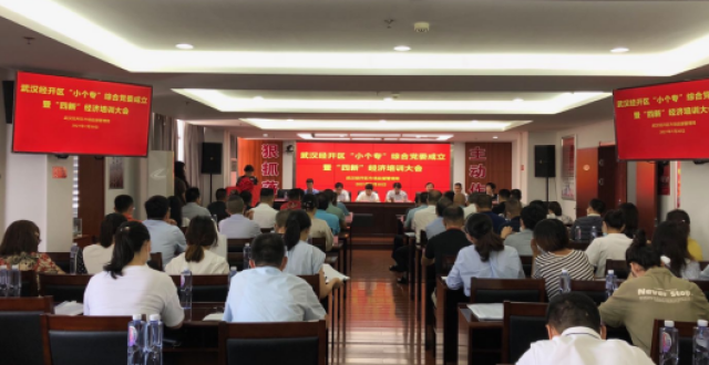 落实“两个覆盖”武汉经开区成立首个“小个专”综合党委_腾讯新闻
