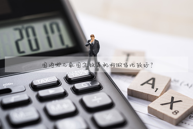 國内哪幾家國企改革機構做得比較好?