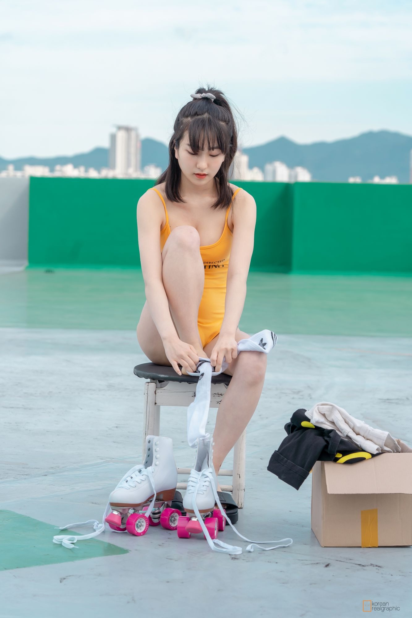 韩国Realgraphic NO.31 轮滑-骆驼趾-青春的气息