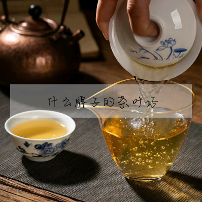 什麼牌子的茶葉好