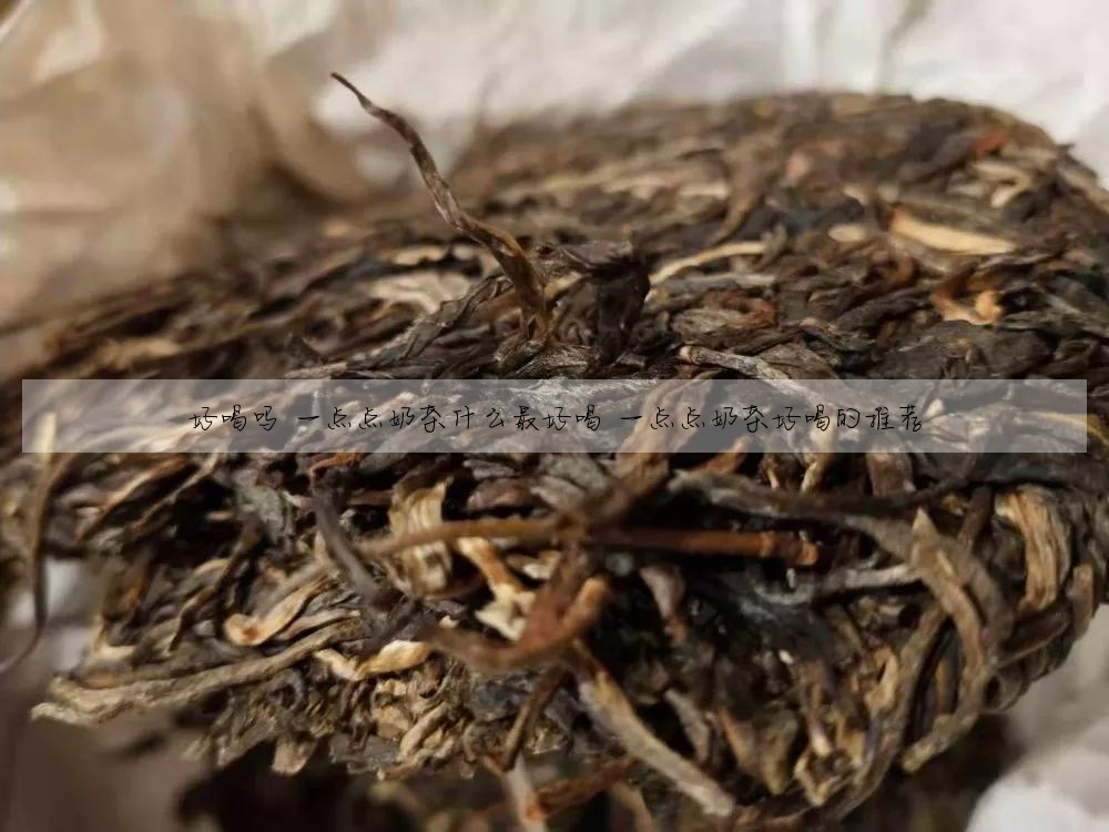 好喝嗎 一點點奶茶什麼最好喝 一點點奶茶好喝的推薦