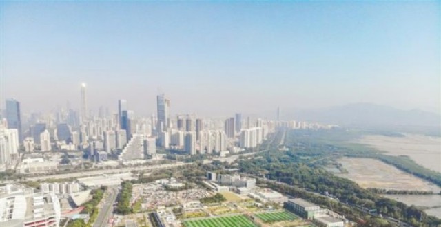 深圳福田区海滨生态体育公园开园_腾讯新闻