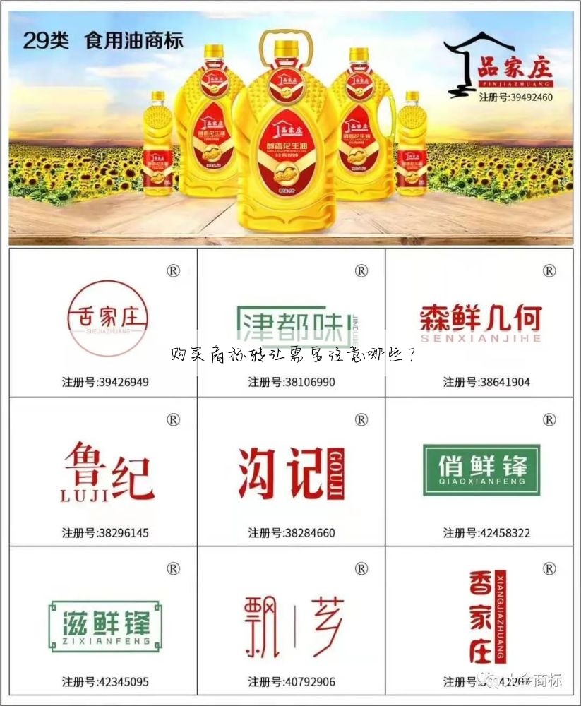 购买商标转让需要注意哪些?