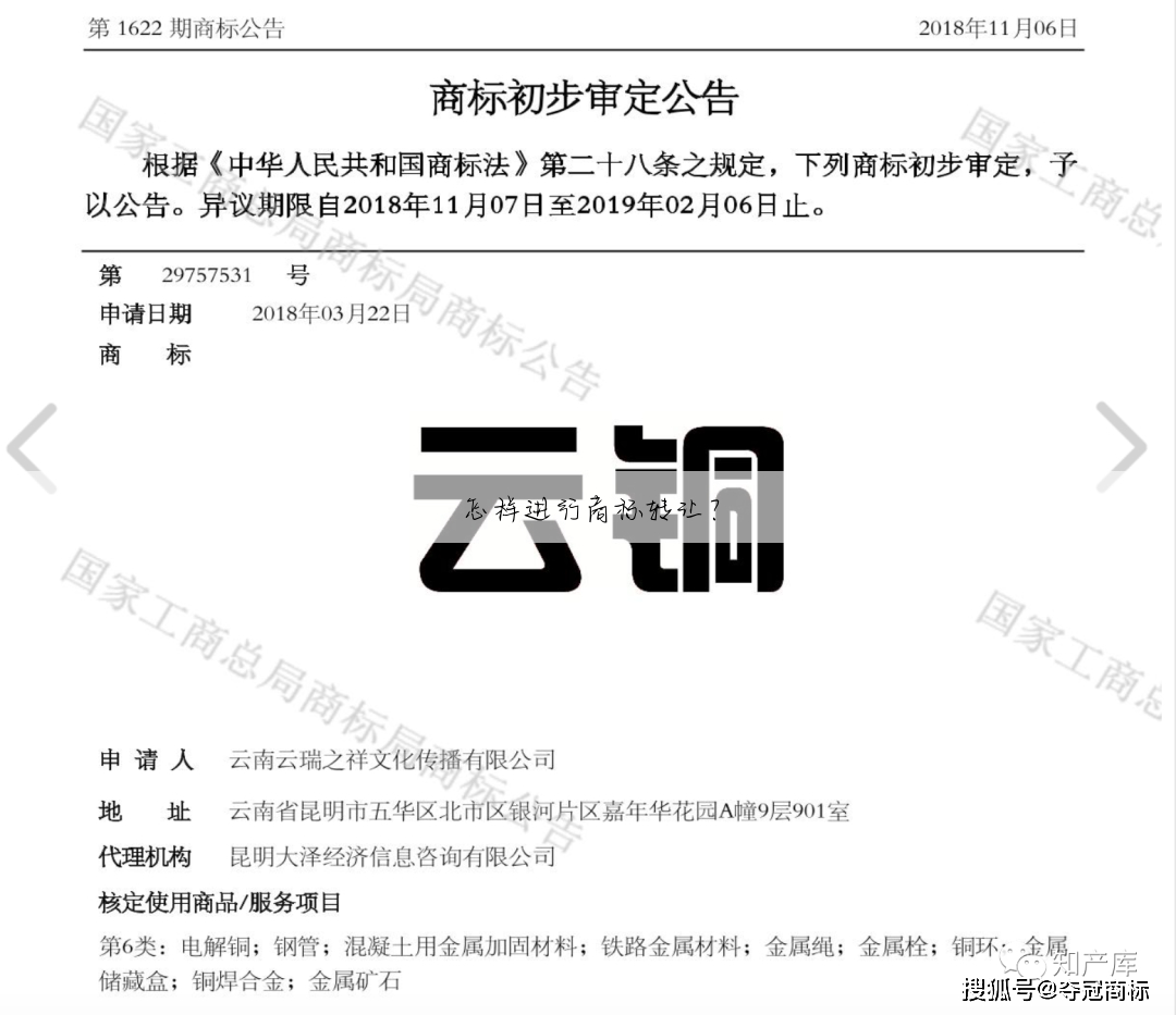 怎样进行商标转让?