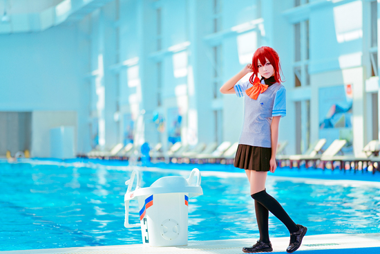 水泳部松冈兄妹COSPLAY2