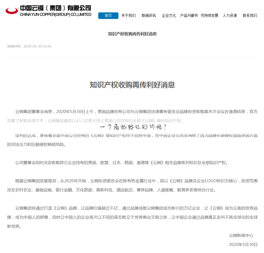 一个商标转让的价格?