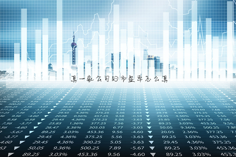 算一家公司的市盈率怎麼算