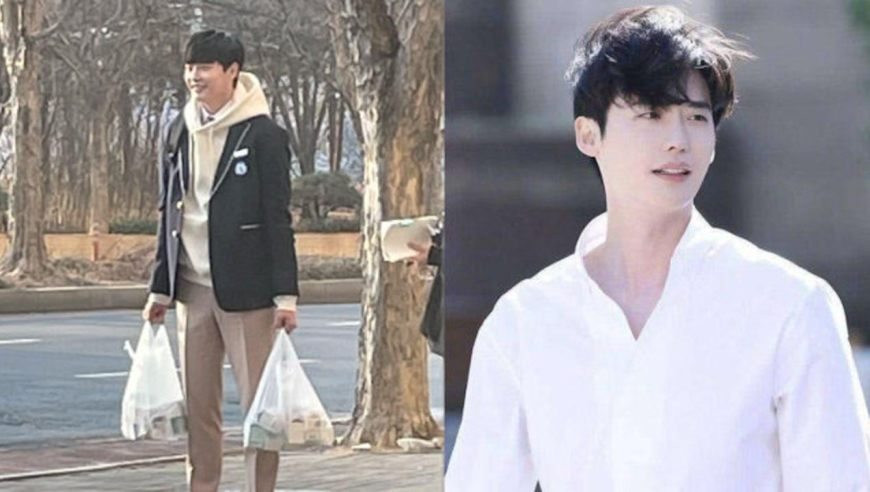 李钟硕新剧少年感绝了!33岁叠穿校服像高中生,帅哥高颜值暴击