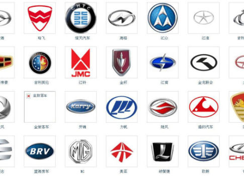 中国汽车品牌大全，中国汽车品牌大全标志图