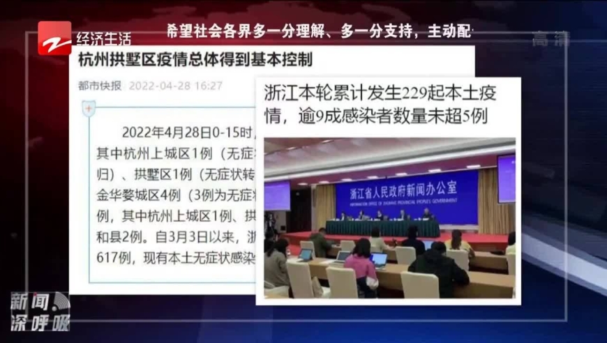 杭州拱墅区疫情总体得到基本控制