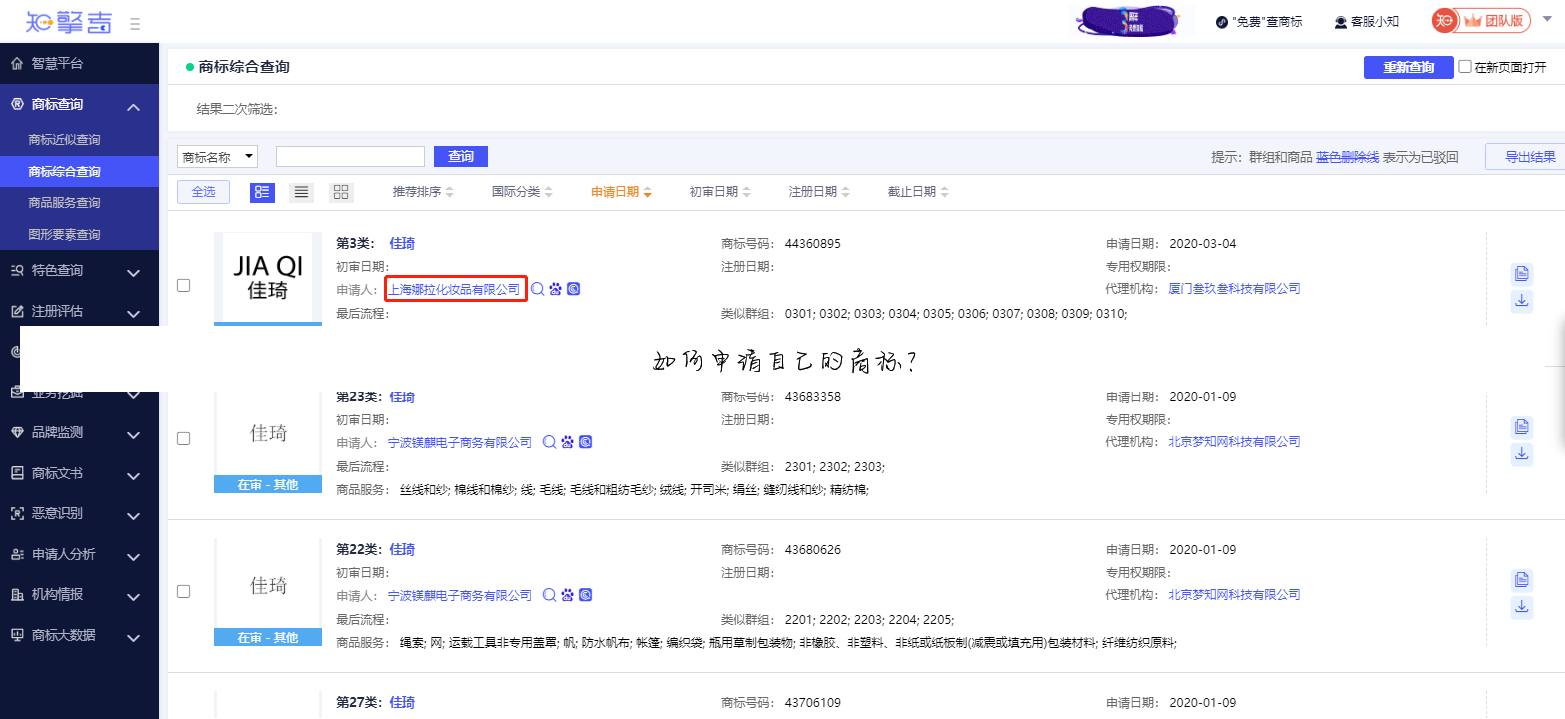 如何申请自己的商标?
