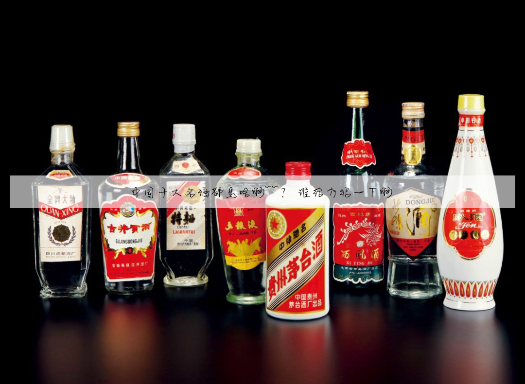 中国十大名酒都是啥啊~~? 谁给介绍一下啊