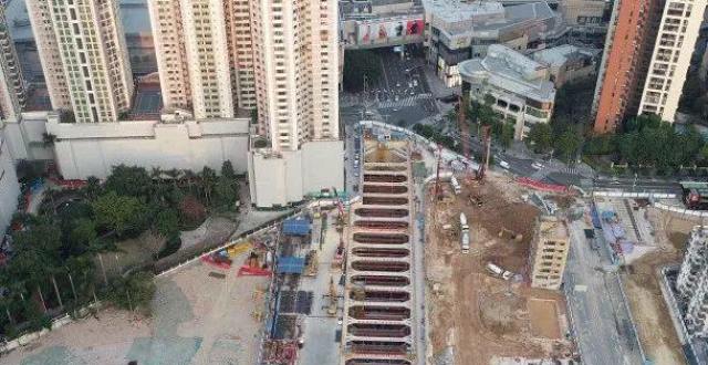 深圳地铁11号线二期红岭南站主体结构施工开启“加速度”！_腾讯新闻