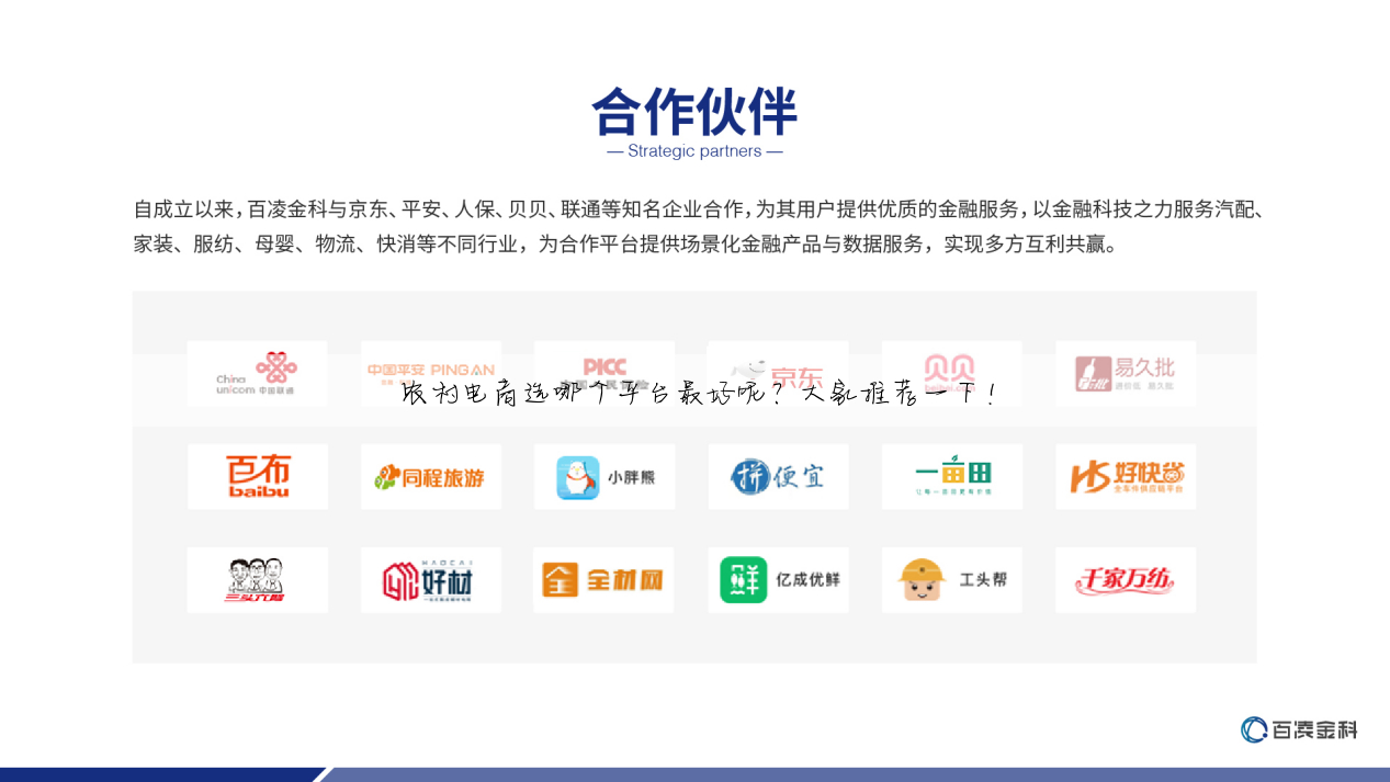 农村电商选哪个平台最好呢?大家推荐一下!