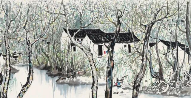 北京保利拍卖丨艺冠中西：吴冠中绘画_腾讯新闻
