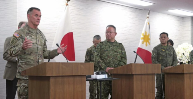 日美菲陆军首次举行高级别会议，菲方：不针对特定国家_腾讯新闻