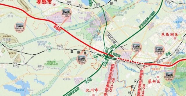 沿江高铁在武汉枢纽的线路方案已经基本稳定，武汉至宜昌高铁汉口至汉川东段进入开工倒计时_腾讯新闻