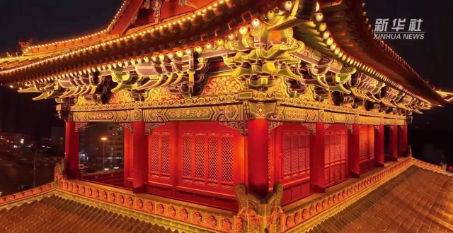 山西运城：河东花灯 迎新春_腾讯新闻