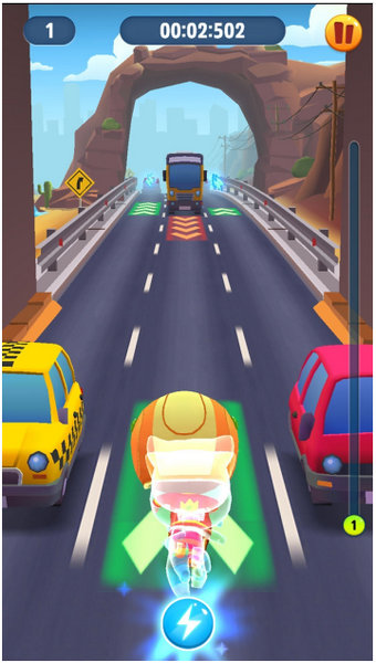良心游戏《汤姆猫跑酷》关注儿童交通安全