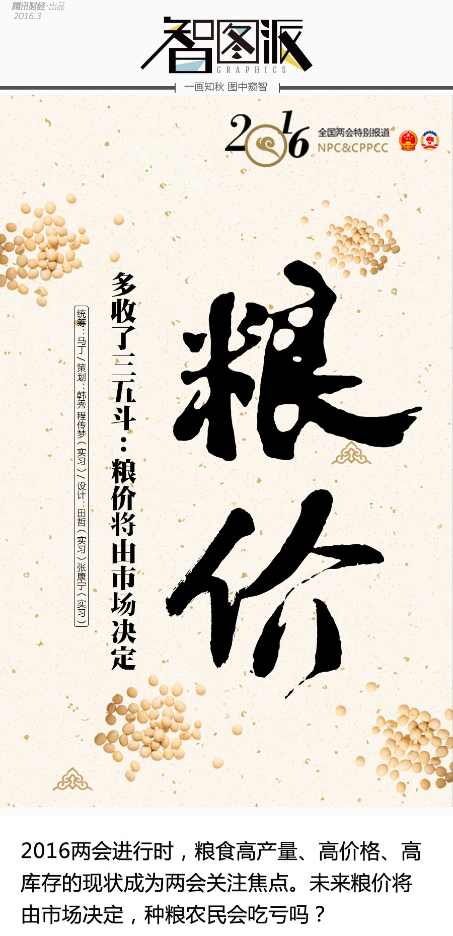 《两会价道》之粮价:政府不给补贴了,种粮农民