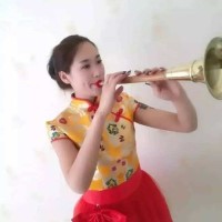 胖女女唢呐吹得真栓正