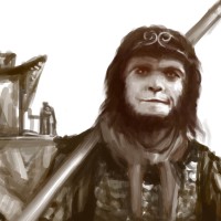 一群强盗光着身子耍流氓,老大的老二惨被美女