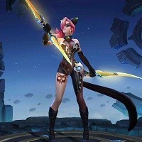 王者荣耀:剑仙李白龙坑五杀,花木兰重剑一招五