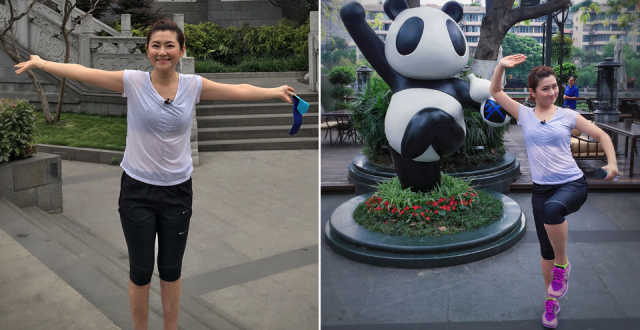 组图:Selina正式离婚后晒美照 开心运动心情好